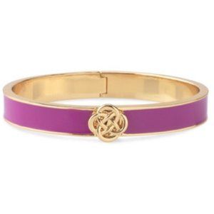 STELLA & DOT Lindsay enamel hinged bangle